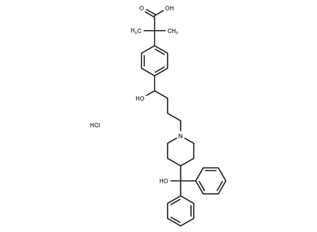 TargetMol Chemical Structure Fexofenadine hydrochloride