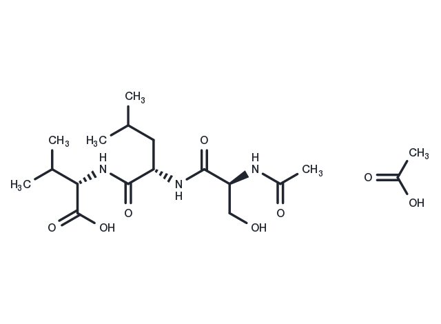 TargetMol Chemical Structure Fas C-Terminal Tripeptide Acetate