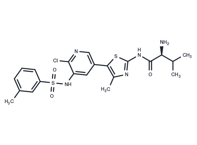 TargetMol Chemical Structure CHMFL-PI3KD-317