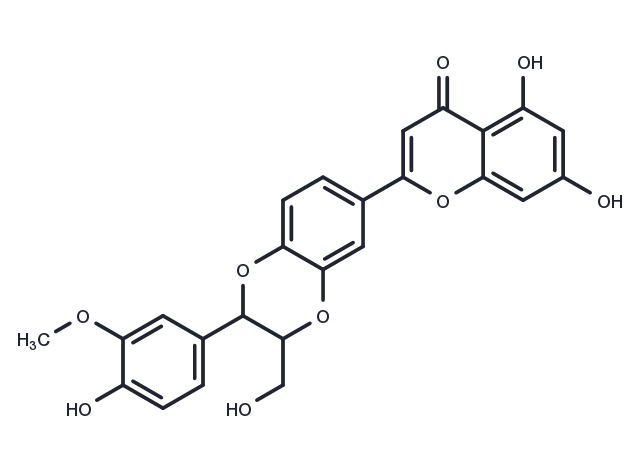 TargetMol Chemical Structure (Rac)-Hydnocarpin
