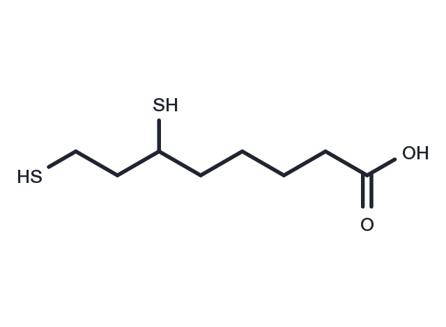 TargetMol Chemical Structure Dihydrolipoic acid