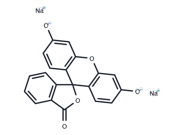 Fluorescein Sodium Chemical Structure