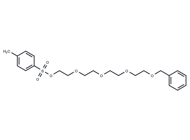 Benzyl-PEG4-Ots Chemical Structure