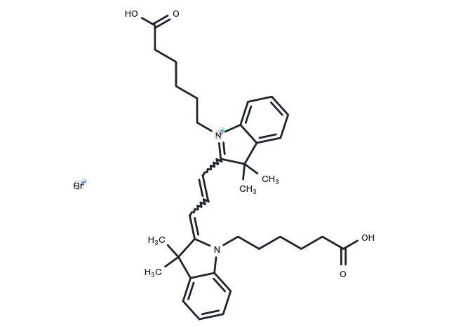 TargetMol Chemical Structure Cy3 diacid
