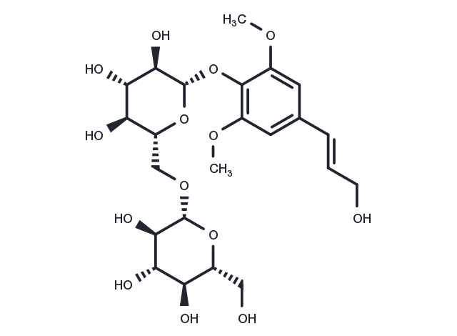 Syringinoside Chemical Structure