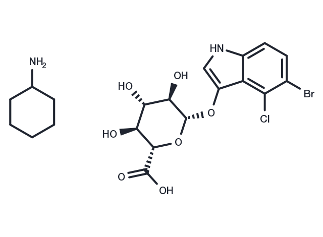 TargetMol Chemical Structure X-Gluc cyclohexanamine