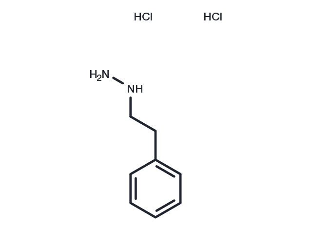 (2-phenylethyl)hydrazine dihydrochloride Chemical Structure