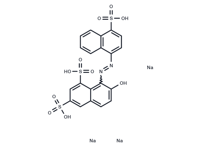TargetMol Chemical Structure Ponceau 4R