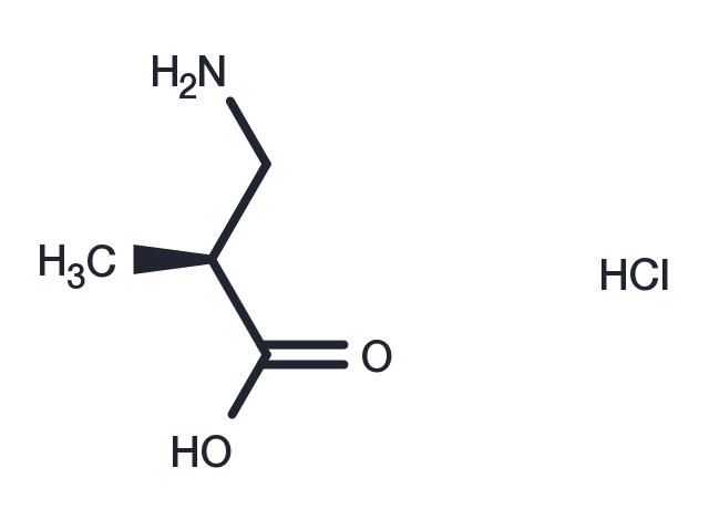 (S)-3-AMino-2-Methylpropanoic acid-HCl Chemical Structure