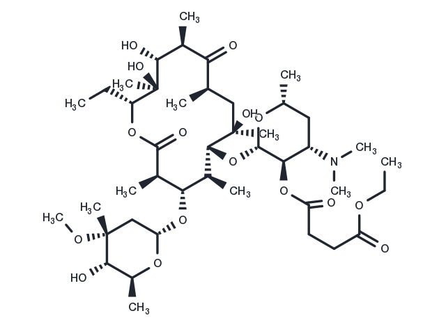 Erythromycin ethylsuccinate Chemical Structure