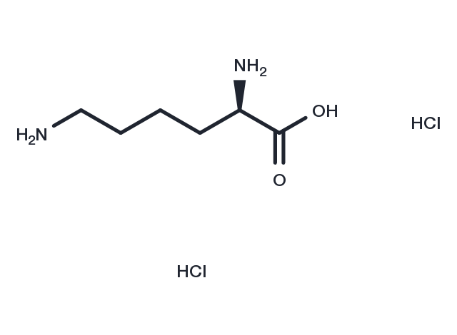 Lysine dihydrochloride, D- Chemical Structure