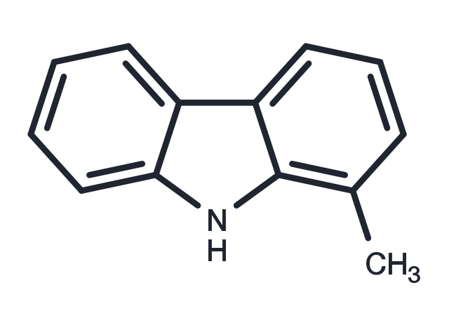 9H-Carbazole, 1-methyl- Chemical Structure