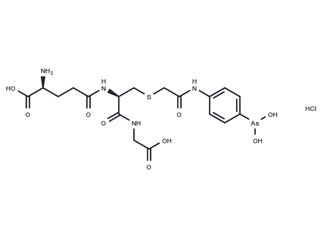 TargetMol Chemical Structure Glutathione arsenoxide hydrochloride
