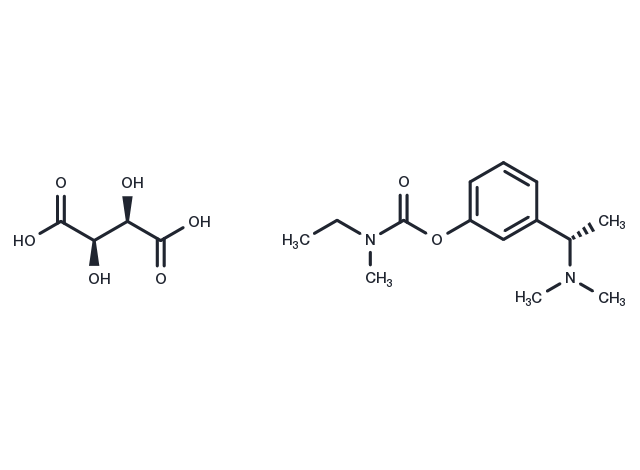 TargetMol Chemical Structure Rivastigmine tartrate