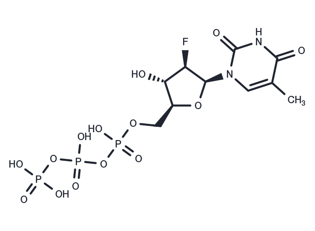 Clevudine triphosphate Chemical Structure