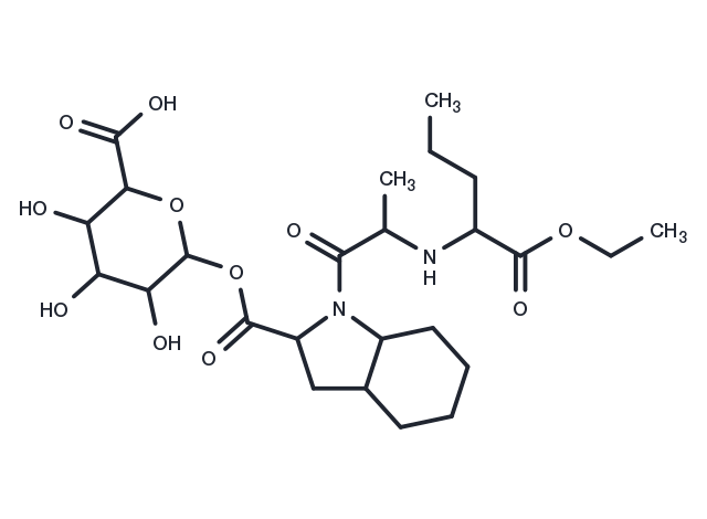 TargetMol Chemical Structure Perindopril acyl-β-D-glucuronide