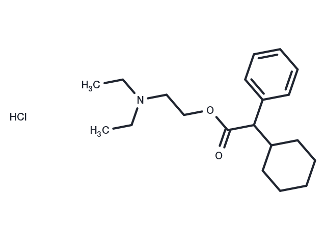 Drofenine hydrochloride Chemical Structure