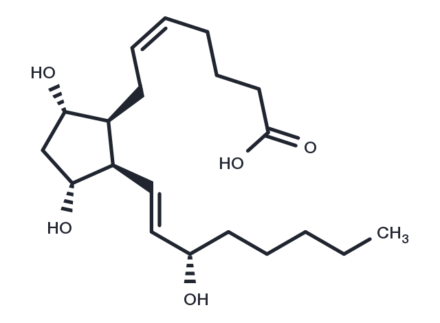 8-Isoprostaglandin F2α Chemical Structure