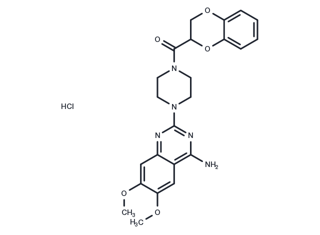 Doxazosin HCl Chemical Structure