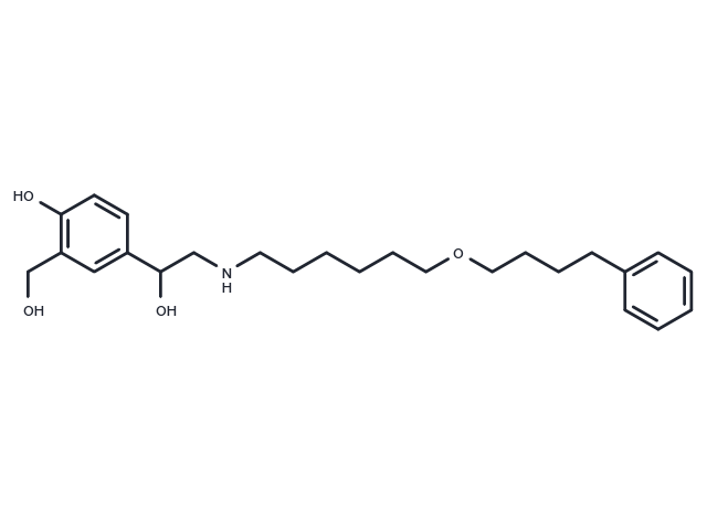 Salmeterol Chemical Structure