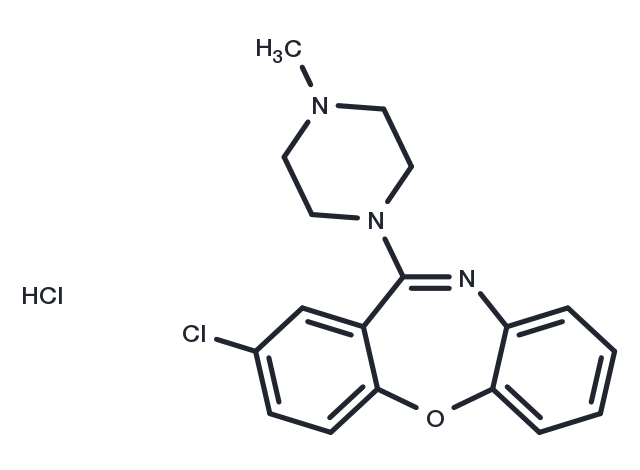 Loxapine hydrochloride Chemical Structure