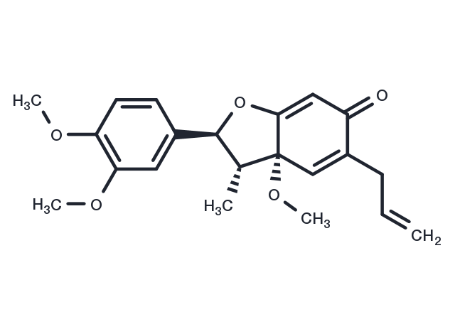 TargetMol Chemical Structure (-)-Denudatin B