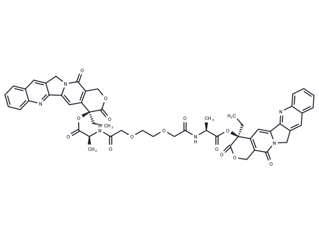 Pegamotecan Chemical Structure