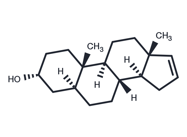 5α-Androst-16-en-3α-ol Chemical Structure