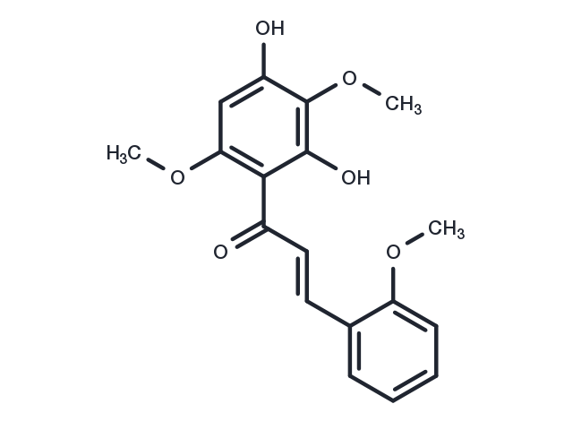 2',4'-Dihydroxy-2,3',6'-trimethoxychalcone Chemical Structure