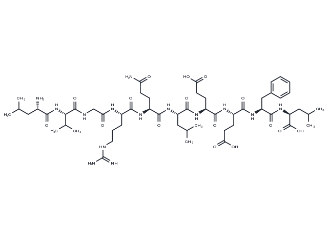 LVGRQLEEFL (mouse) Chemical Structure