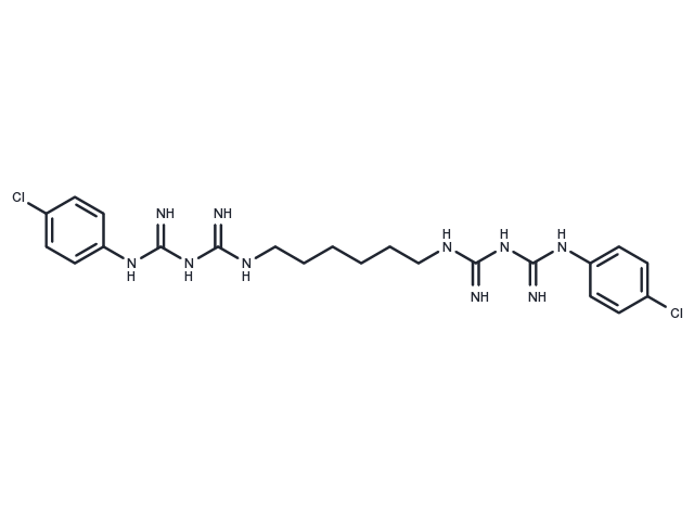 Chlorhexidine Chemical Structure