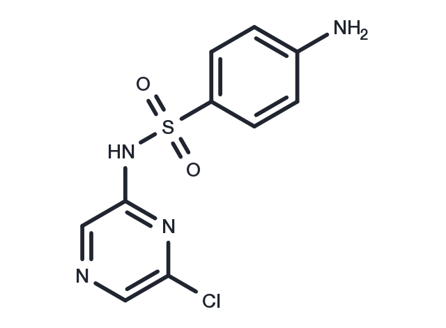 Sulfaclozine Chemical Structure