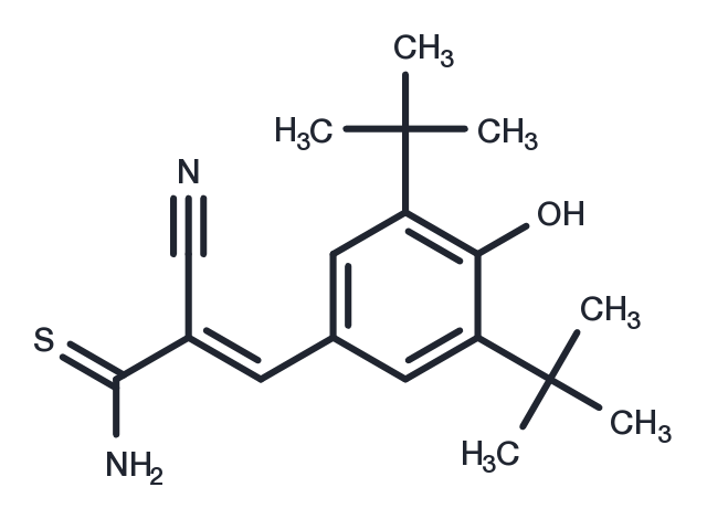 TargetMol Chemical Structure Tyrphostin AG 879