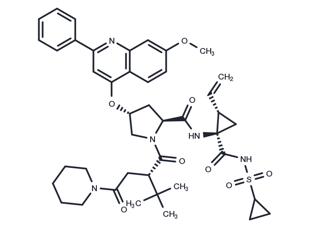 Sovaprevir Chemical Structure