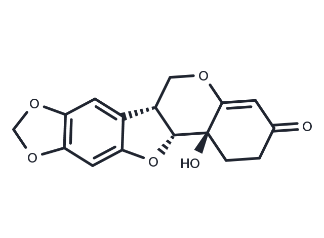TargetMol Chemical Structure 1,11b-Dihydro-11b-hydroxymaackiain