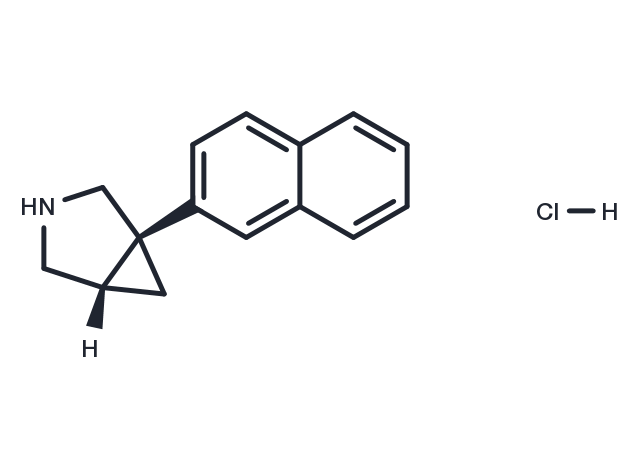 TargetMol Chemical Structure Centanafadine hydrochloride
