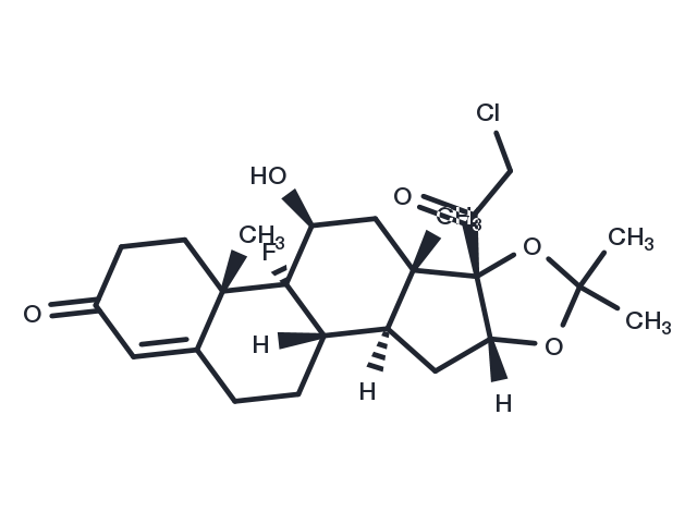 TargetMol Chemical Structure Halcinonide