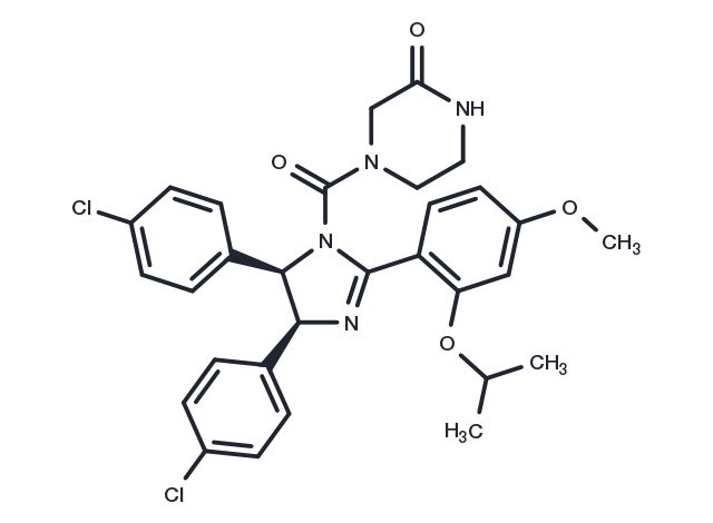 TargetMol Chemical Structure Nutlin-3a