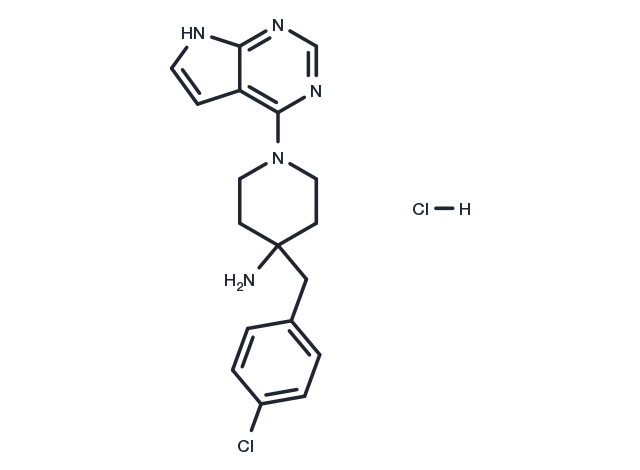 TargetMol Chemical Structure CCT128930 hydrochloride