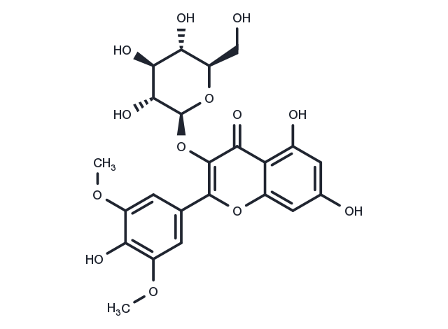 TargetMol Chemical Structure Syringetin-3-O-glucoside