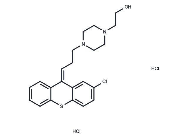 Zuclopenthixol dihydrochloride Chemical Structure