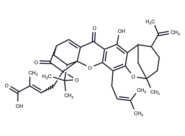 TargetMol Chemical Structure Gambogellic acid