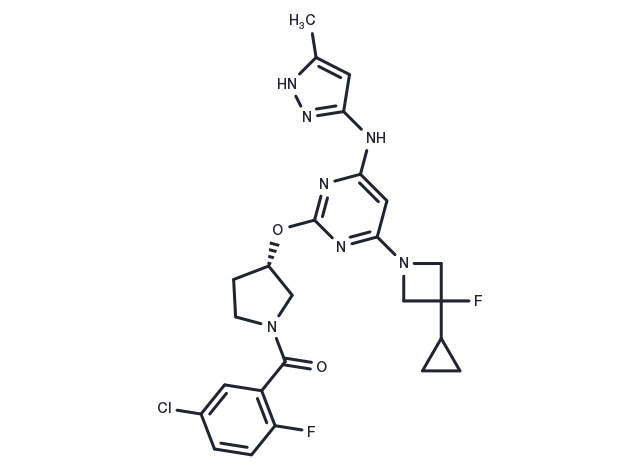 TargetMol Chemical Structure Aurora B inhibitor 1