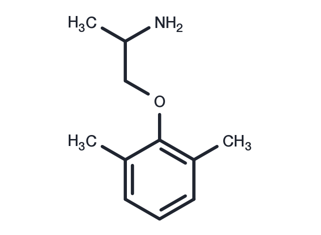 Mexiletine Chemical Structure