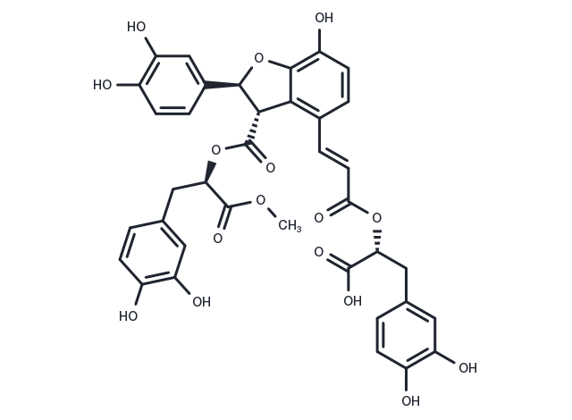 TargetMol Chemical Structure 9''-Methyl salvianolate B