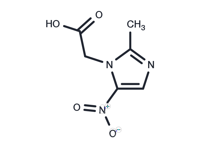 TargetMol Chemical Structure Metronidazole acetic acid