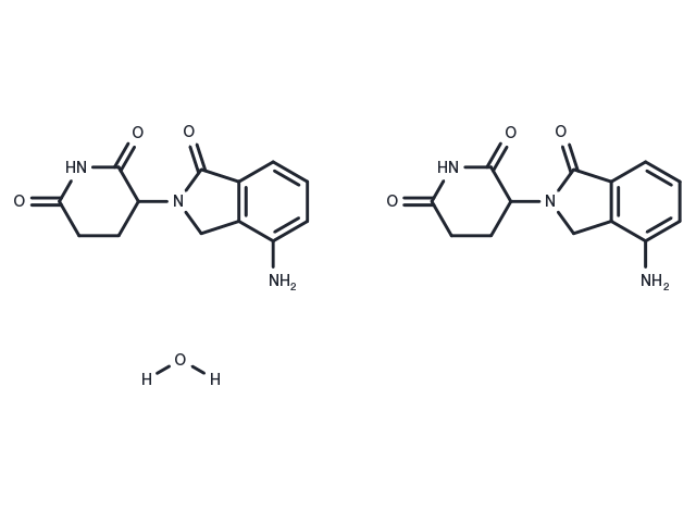 TargetMol Chemical Structure Lenalidomide hemihydrate