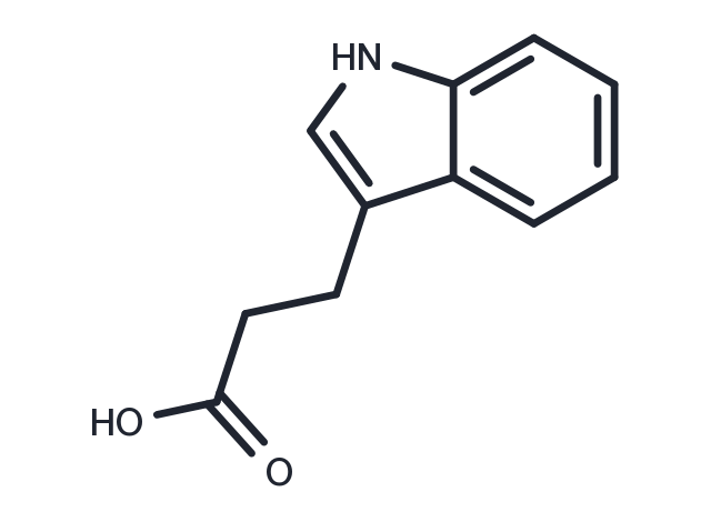 TargetMol Chemical Structure 3-Indolepropionic acid