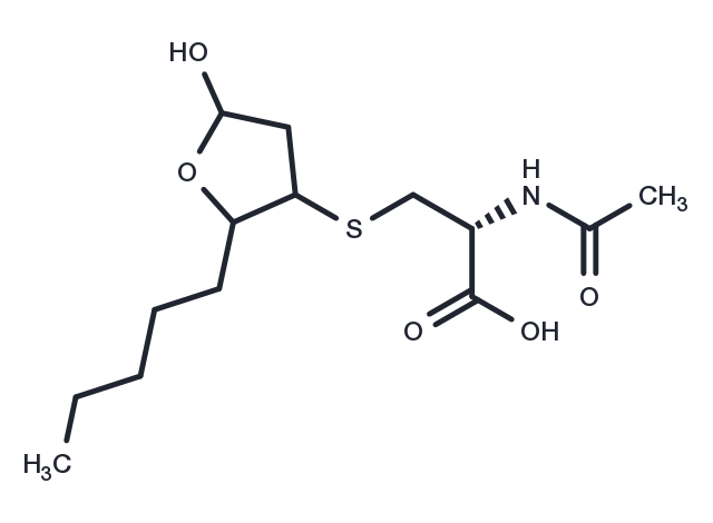 4-hydroxy Nonenal Mercapturic Acid Chemical Structure