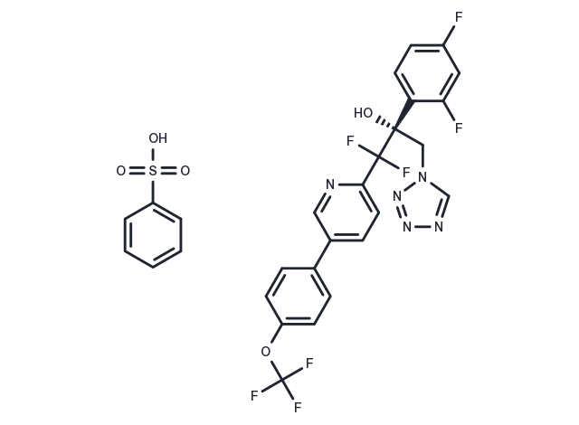 Quilseconazole besylate Chemical Structure